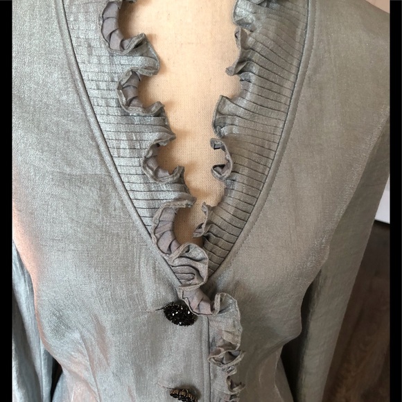 ADRIANNA PAPELL Evening Essentials dressy jacket - Picture 4 of 7